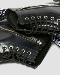 Chunky Sole Side Zip Boots