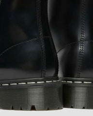 Chunky Sole Side Zip Boots