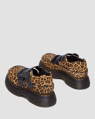 Leopard Print Mary Jane Platforms