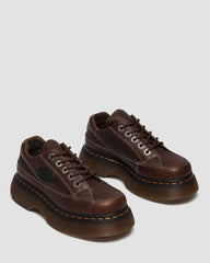 Platform Brown Lace Up Shoes