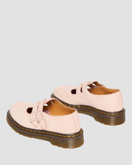 Pink Nubuck Mary Janes