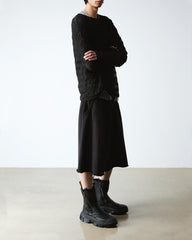 Chunky Sole Leather Boots