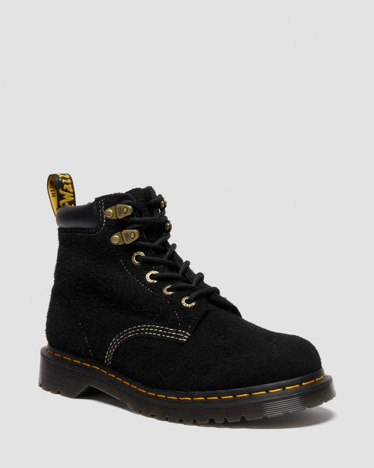 Distressed Suede Ankle Boots