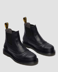 Water Resistant Leather Chelsea Boots