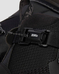 Textured Black Lace Up Shoes