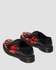 Flame Embellished Leather Shoes