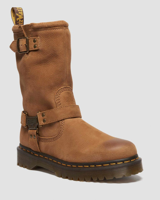 Soft Nubuck Biker Boots