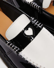 Two Tone Heart Loafers