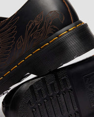 Phoenix Engraved Leather Shoes