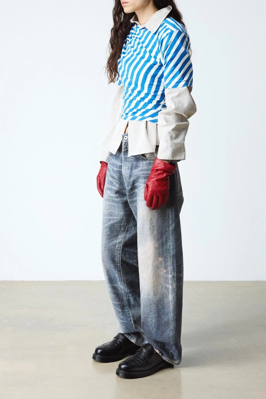 Embossed Brogue Loafers