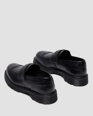 Embossed Brogue Loafers