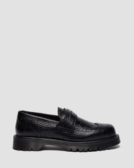 Embossed Brogue Loafers