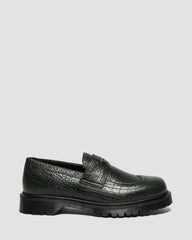 Textured Brogue Loafers