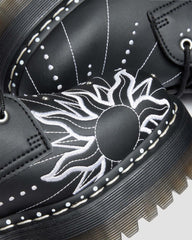 Solar Flare Embroidered Platform Boots