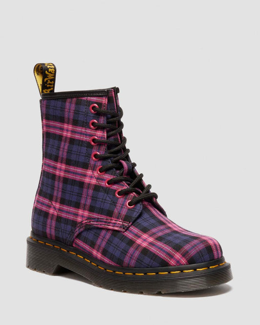 Bold Plaid Boots
