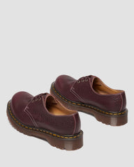 Embossed Cherry Leather Shoes