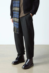 Polished Leather Slip On Boots