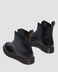 Polished Leather Slip On Boots