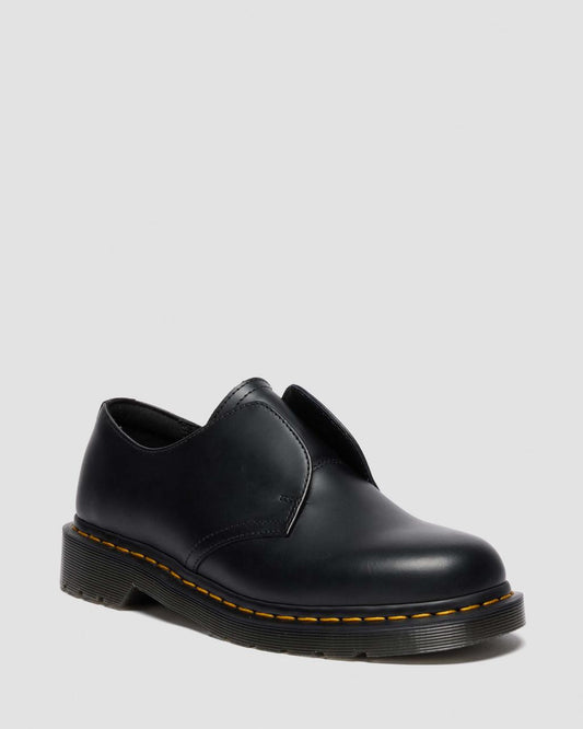 Smooth Leather Slip On Shoes
