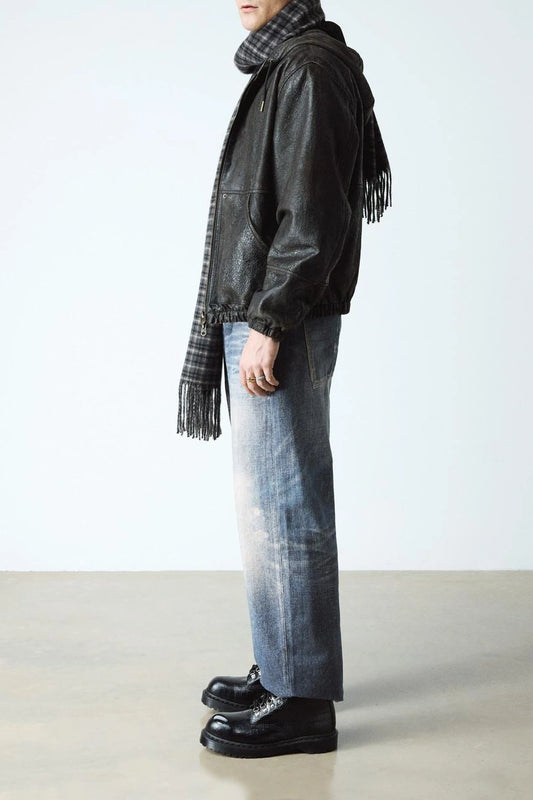 Edgy Platform Leather Boots