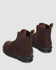 Rugged Slip On Leather Boots