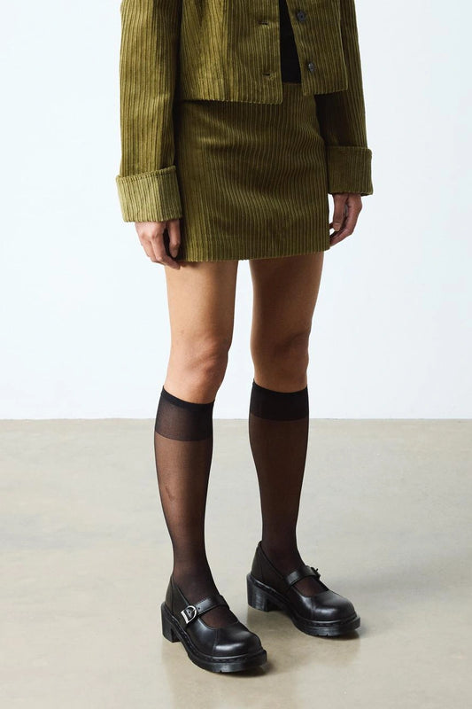 Chunky Leather Mary Janes