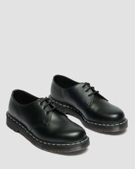 White Stitch Derby Shoes