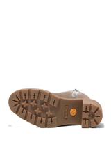 Leather Mid Zip Boots