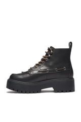 Chunky Platform Kiltie Boots