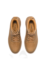 Mid Lace Up Leather Boots