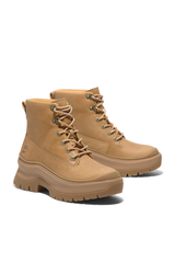 Mid Lace Up Leather Boots