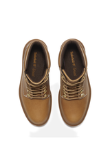 Statement Heeled Leather Boots