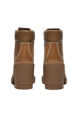 Statement Heeled Leather Boots