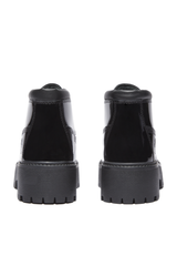 Glossy Platform Chukka Boots