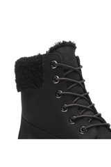 Waterproof Platform Boots with Faux Fur Lining