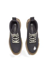 Canvas Lace Up Trail Boots