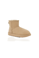 Cozy Sheepskin Mini Boots