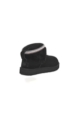 Curly Sheepskin Mini Boots