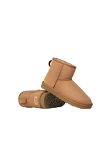 Cozy Sheepskin Mini Boots