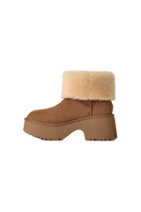 Cuffed Sheepskin Boots