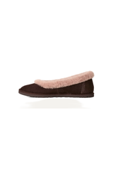 Suede Ballet Flats