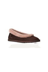 Suede Ballet Flats