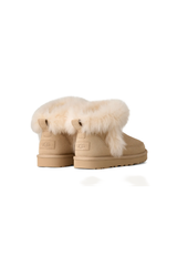 Cozy Sheepskin Trimmed Booties